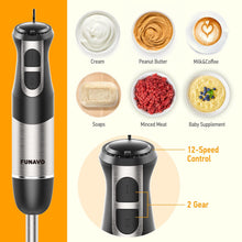 Load image into Gallery viewer, FUNAVO 800W 5-in-1 Immersion Hand Blender