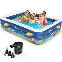 Load image into Gallery viewer, FUNAVO F001 Sandy beach - 100&quot;X71&quot;X22&quot; 3 Layer Swimming Pool
