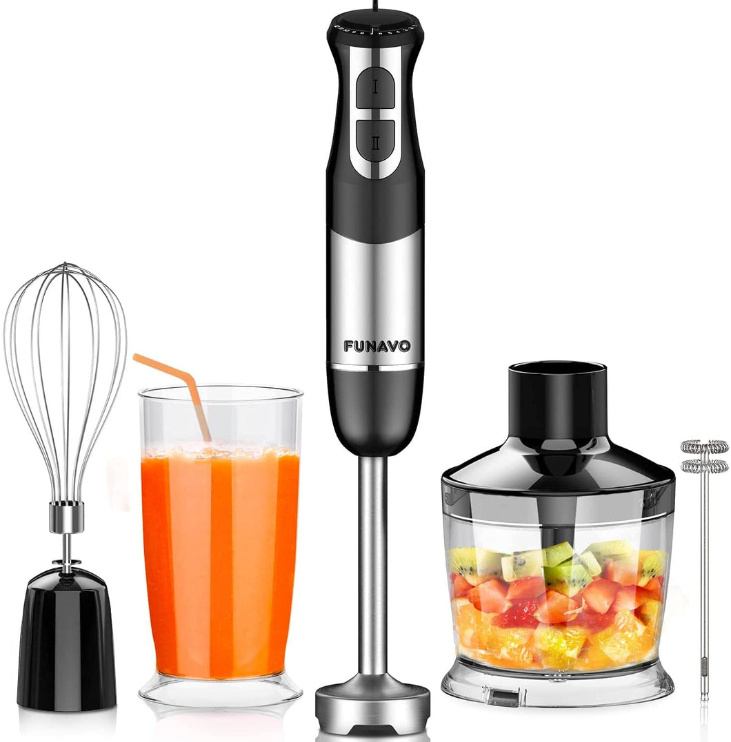 FUNAVO 800W 5-in-1 Immersion Hand Blender
