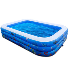 Load image into Gallery viewer, FUNAVO F002 Ocean World - 100&quot;X71&quot;X22&quot; 3 Layer Swimming Pool
